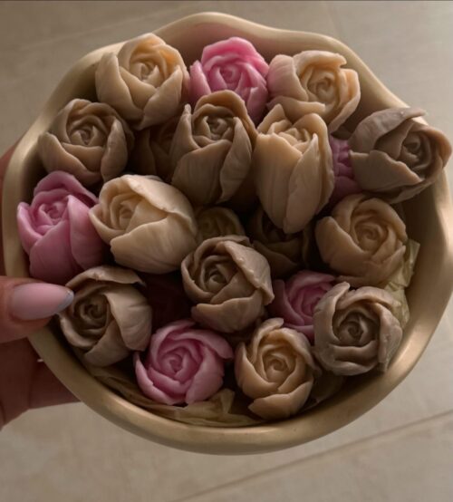 Bougie 19 tulipes – Image 6