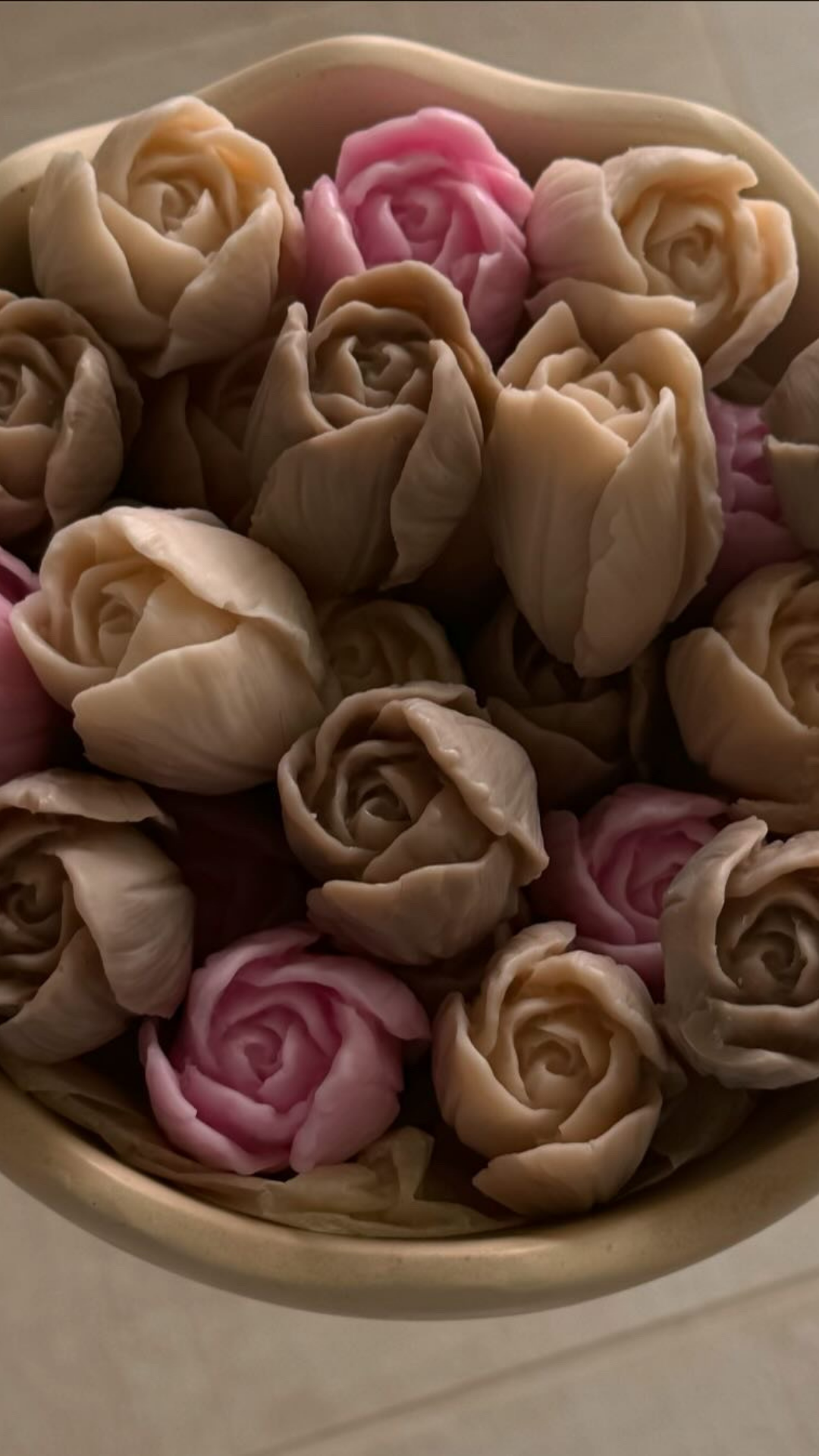 Bougie 19 tulipes – Image 2