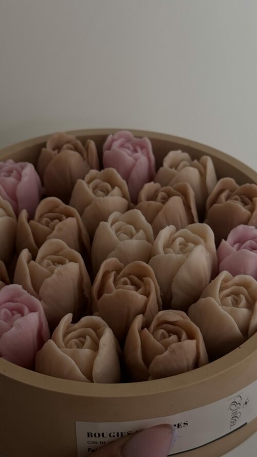 Bougie 19 tulipes – Image 4