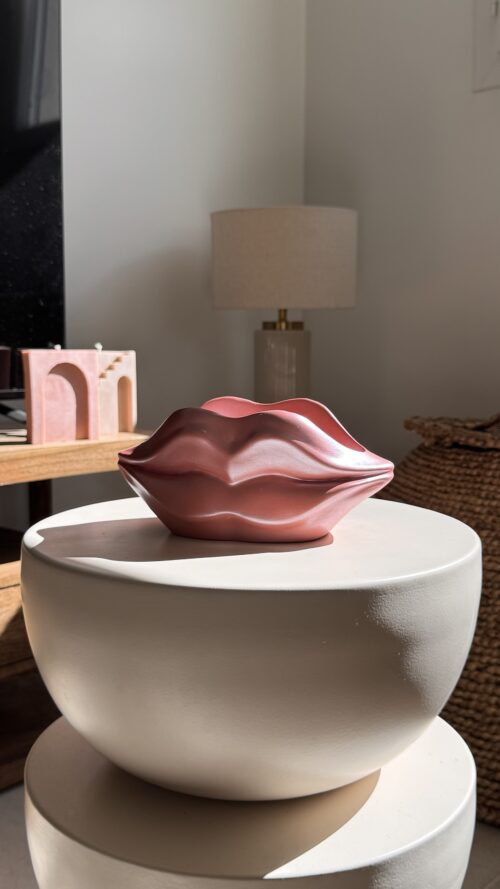 Bougie Luxza « Édition spéciale rose Glossy »