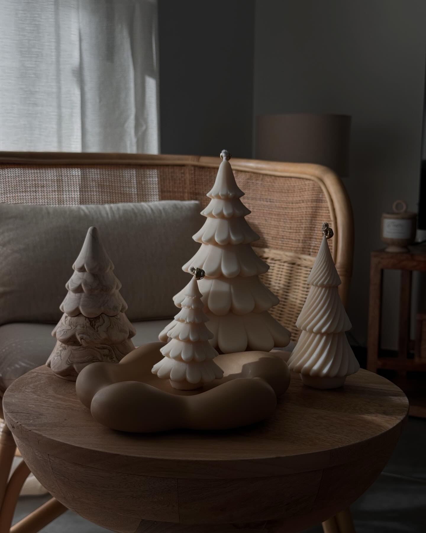 Bougie Sapin Layered « Pure White » – Image 10