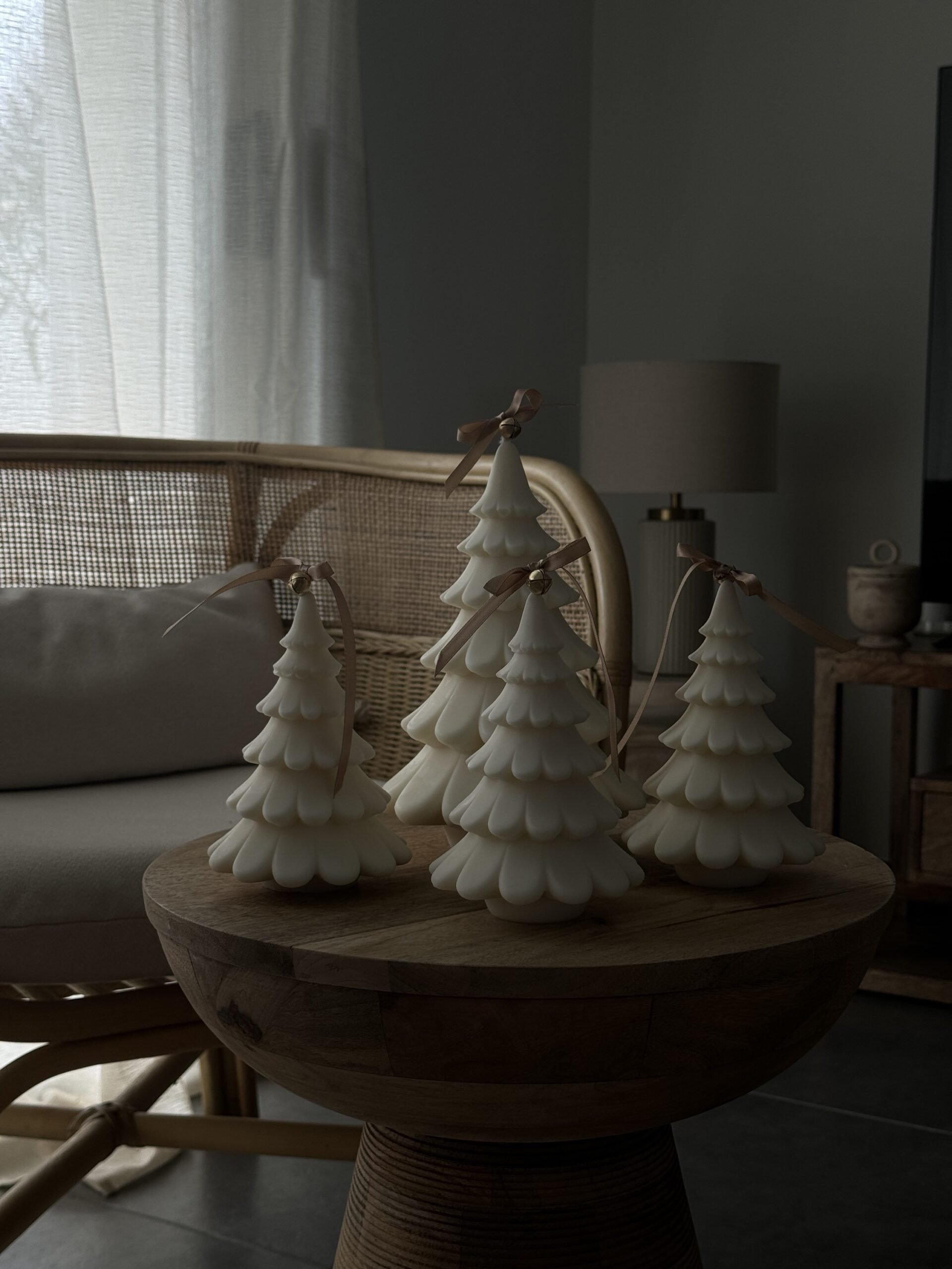 Bougie Sapin Layered « Pure White » – Image 9