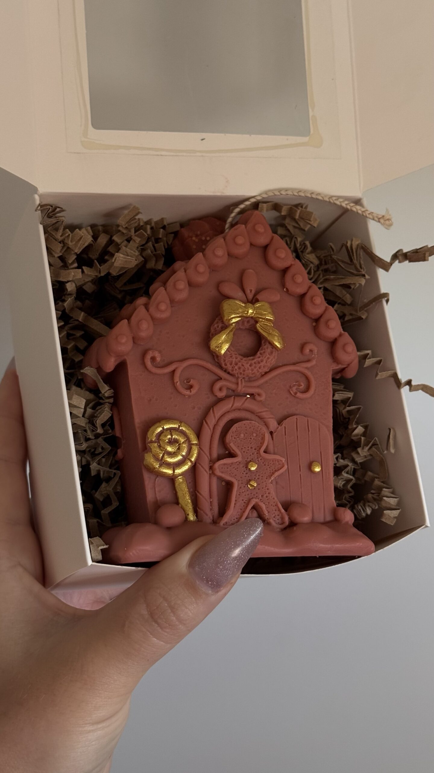 Bougie maison pain épices « Terre » – Image 7