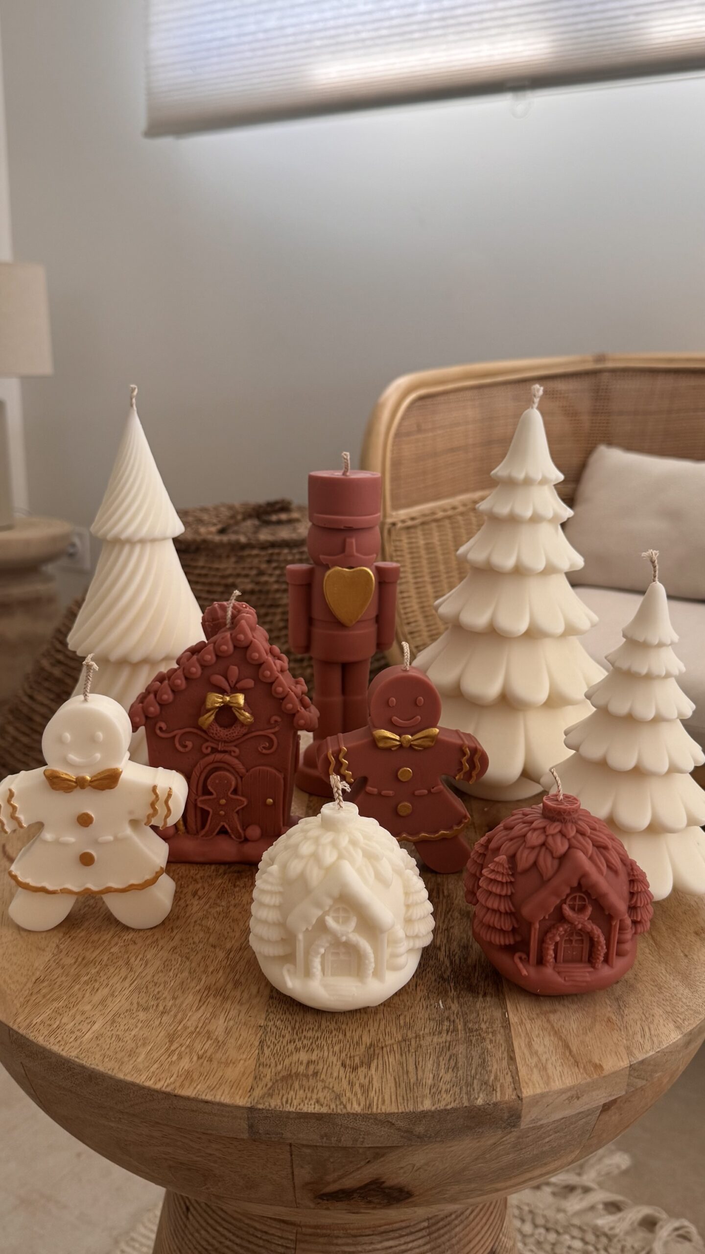 Bougie Sapin Jolly « Pure White » – Image 2