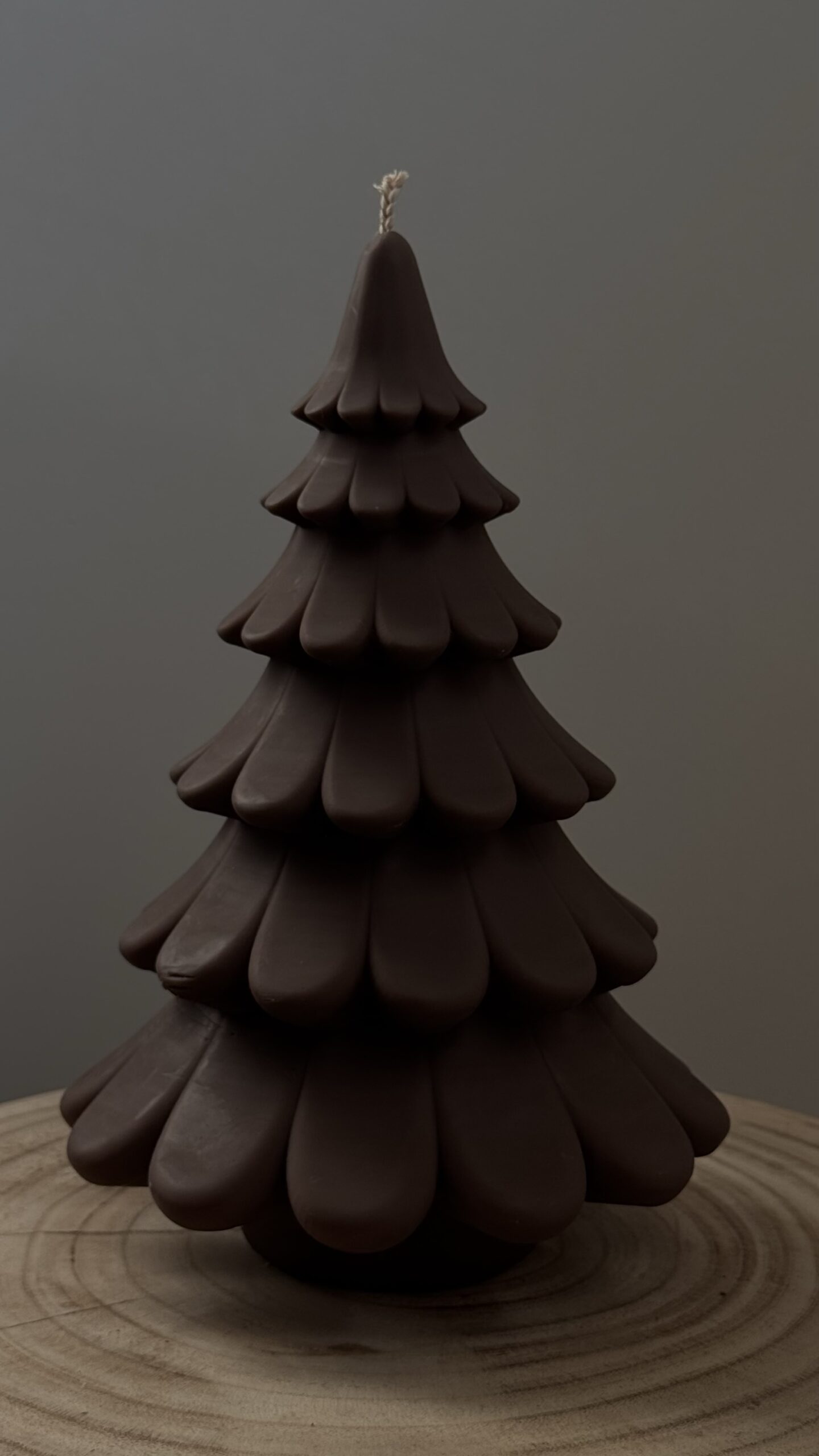 Bougie sapin Layered « Chocolate » – Image 5