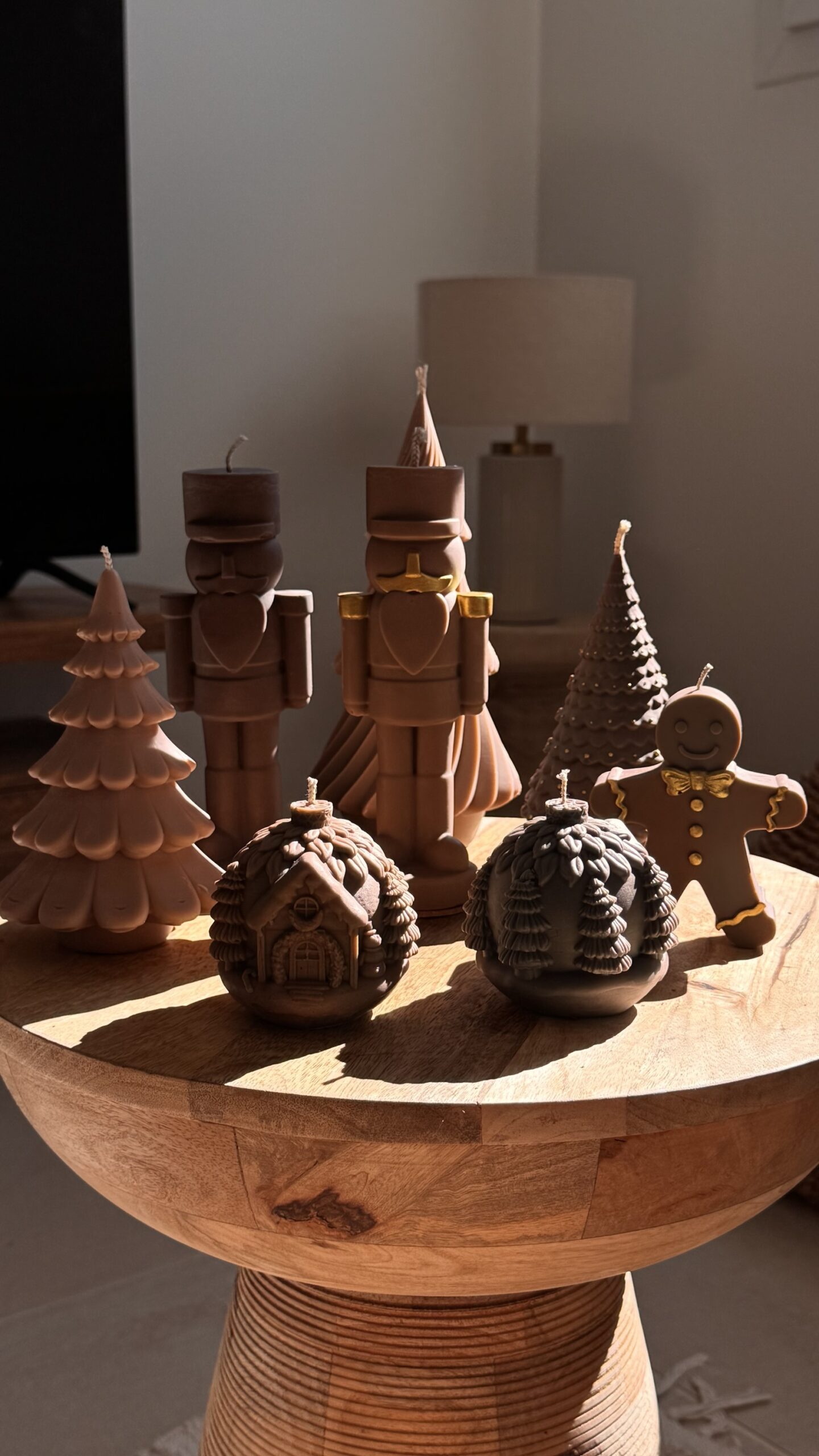 Bougie sapin Layered « Chocolate » – Image 3