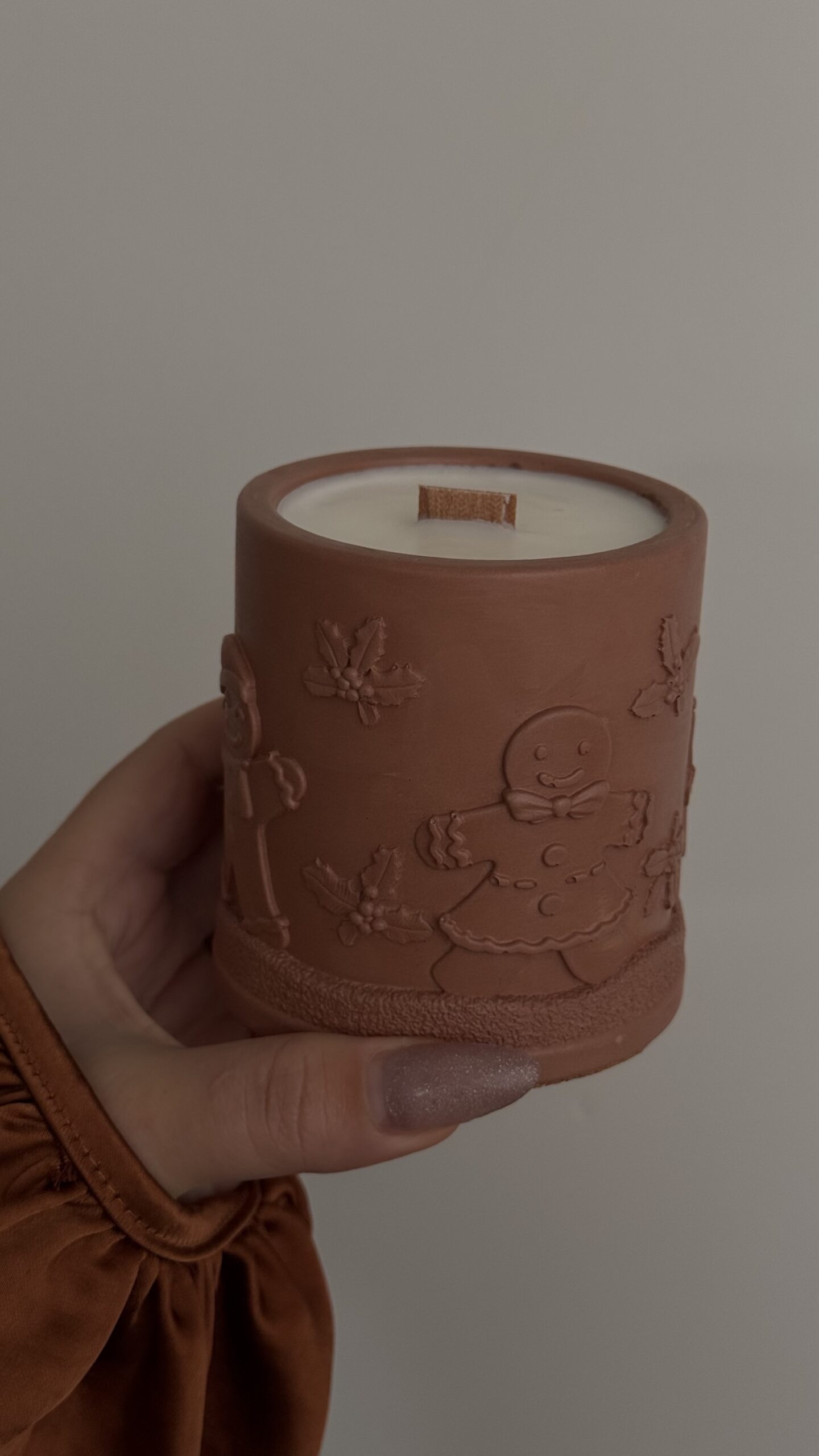 Bougie Pot de Noël « Nacrée » – Image 5