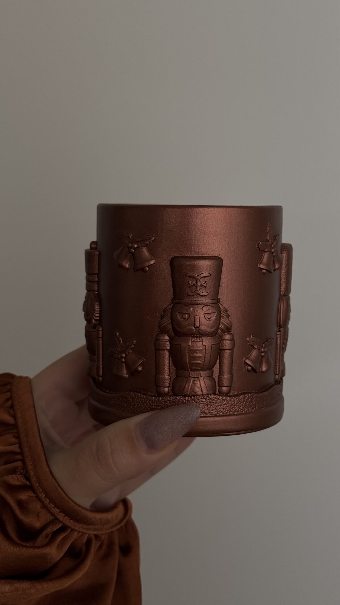 Bougie Pot de Noël « Nacrée » – Image 3