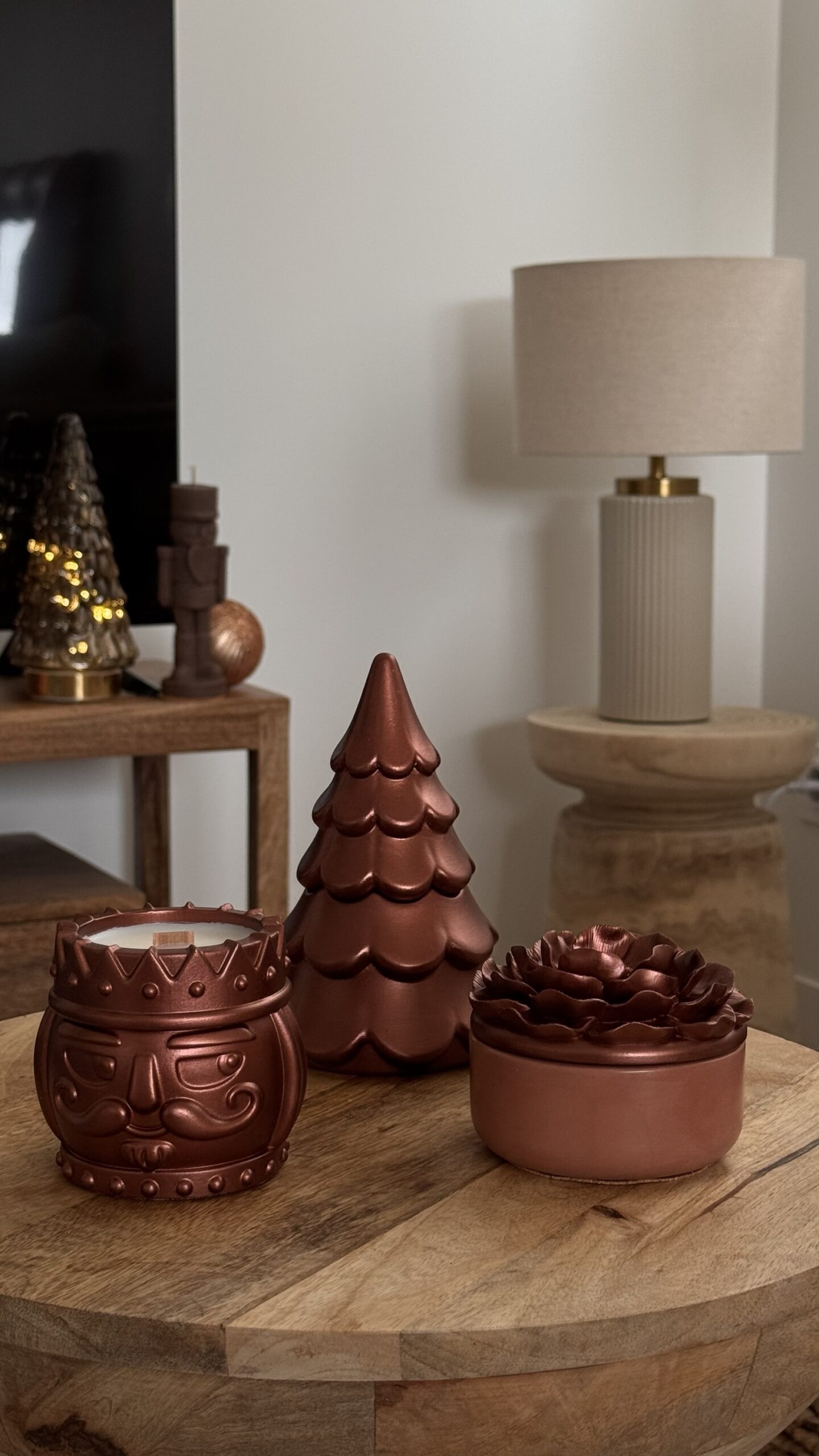 Bougie Pot de Noël « Nacrée » – Image 7