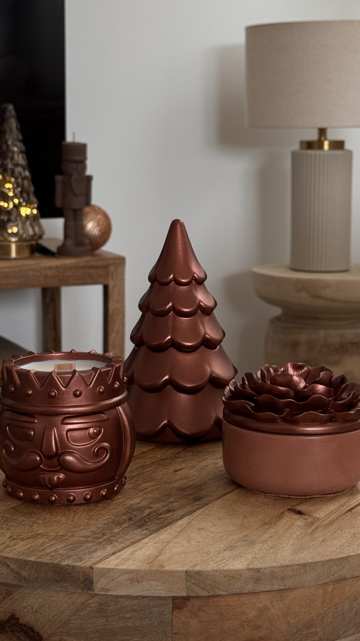 Bougie Pot de Noël « Nacrée » – Image 9