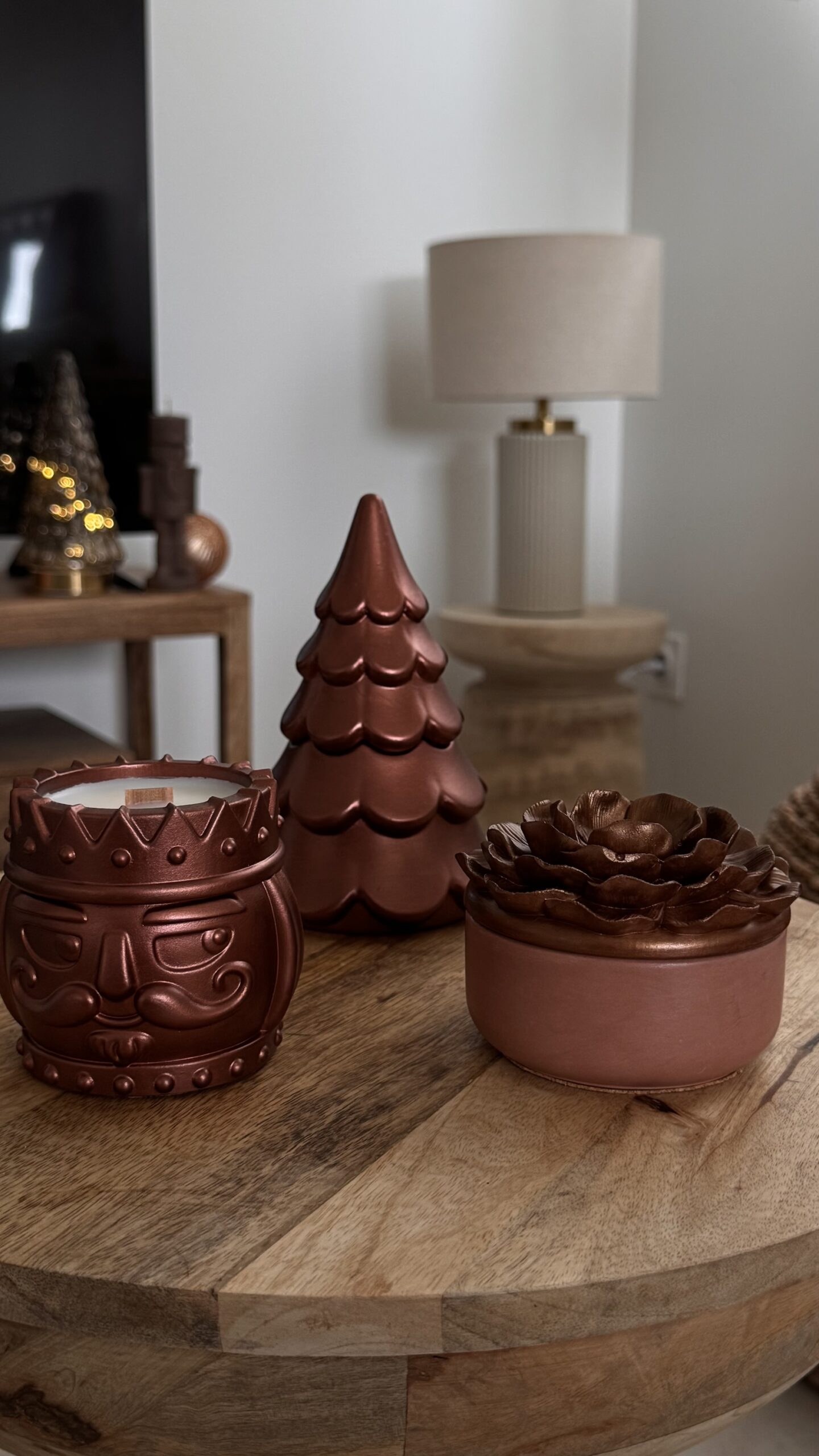 Bougie Pot de Noël « Nacrée » – Image 6