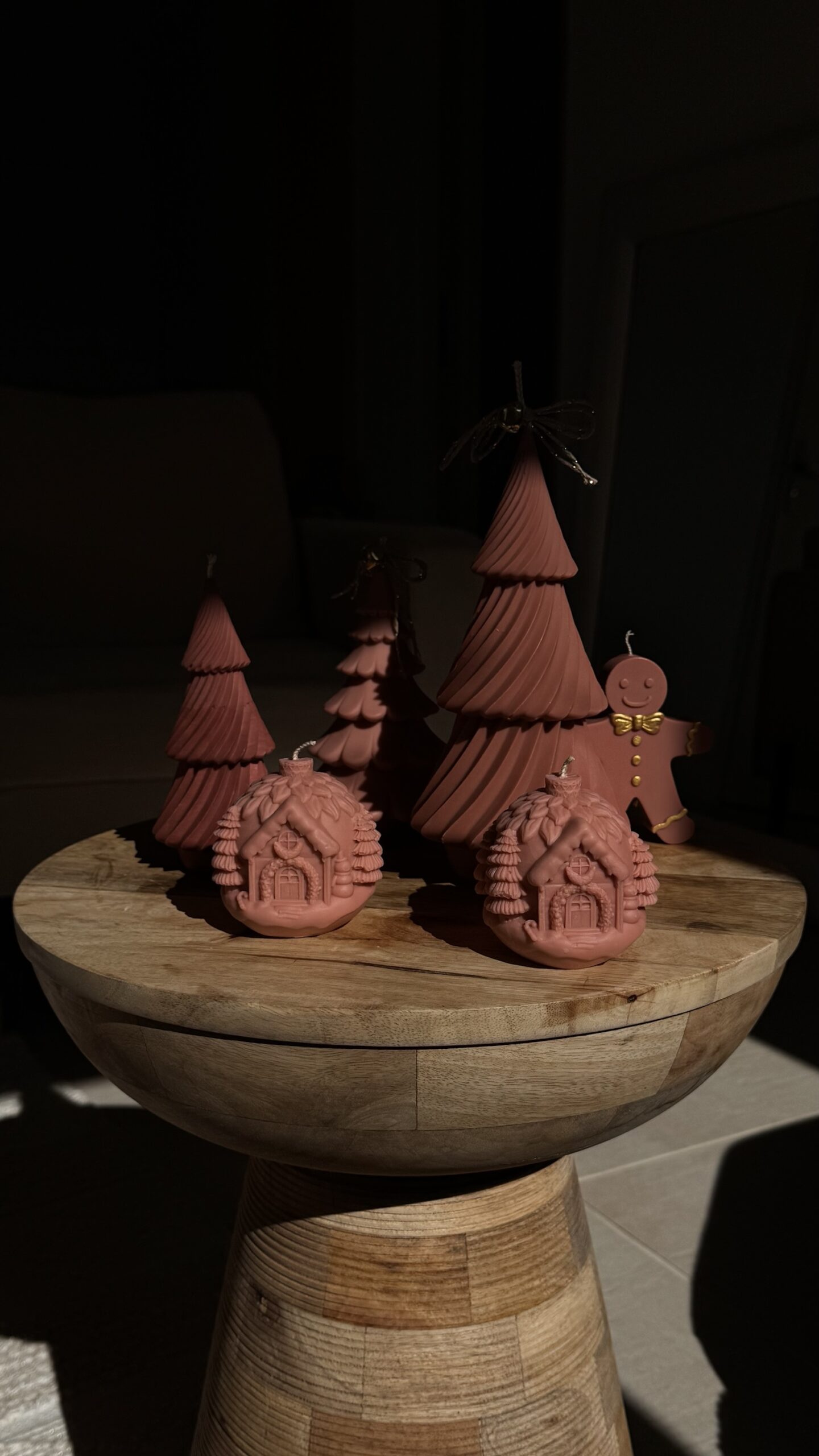 Bougie Sapin Jolly « Terre » – Image 4