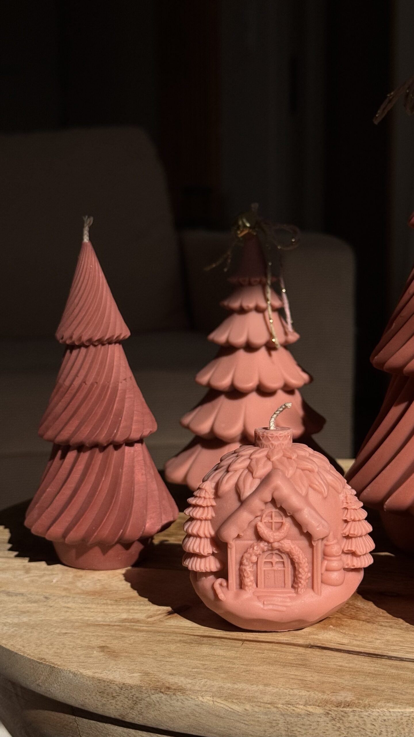 Bougie Sapin Layered « Terre » – Image 8