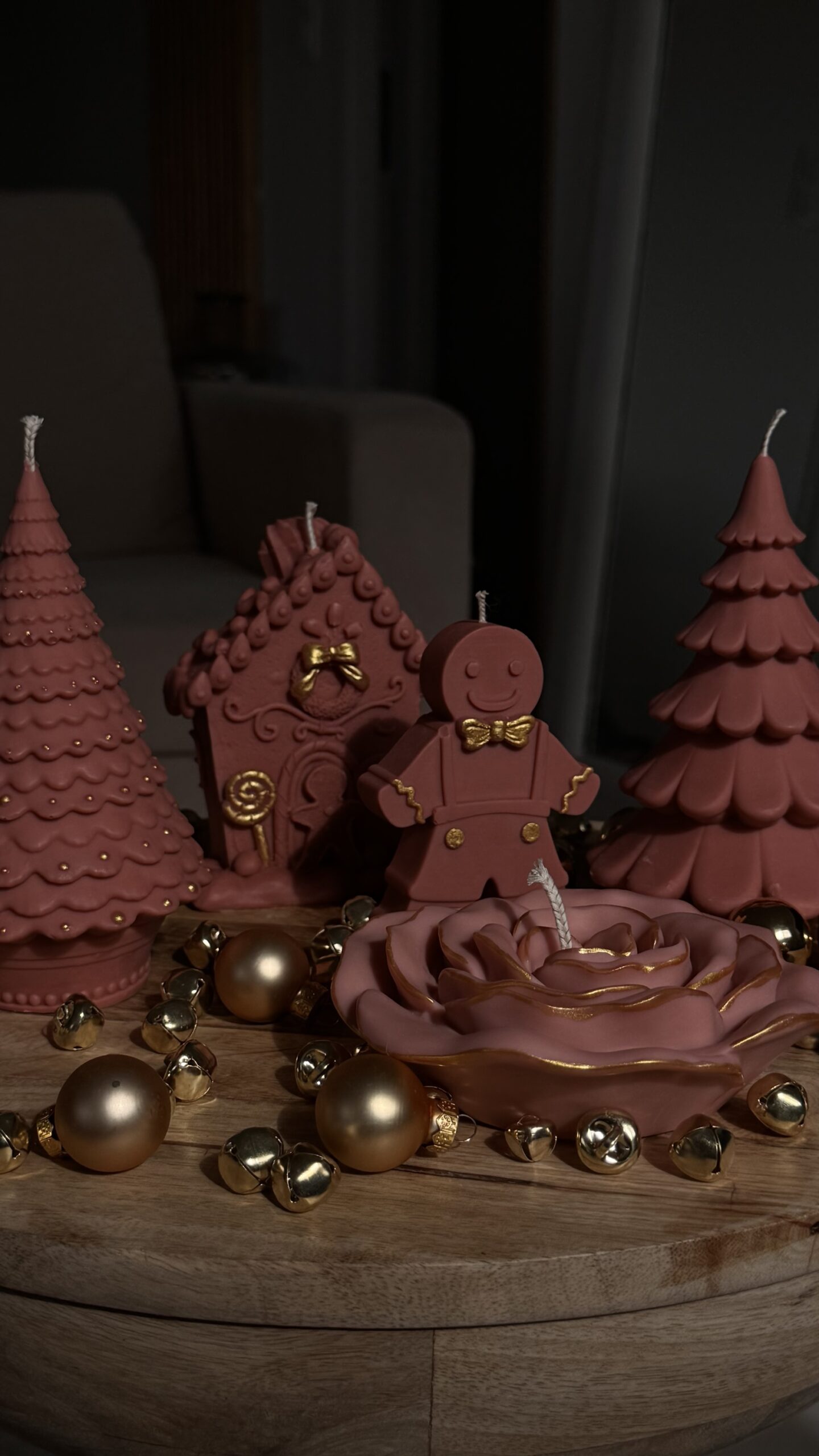 Bougie maison pain épices « Terre » – Image 5