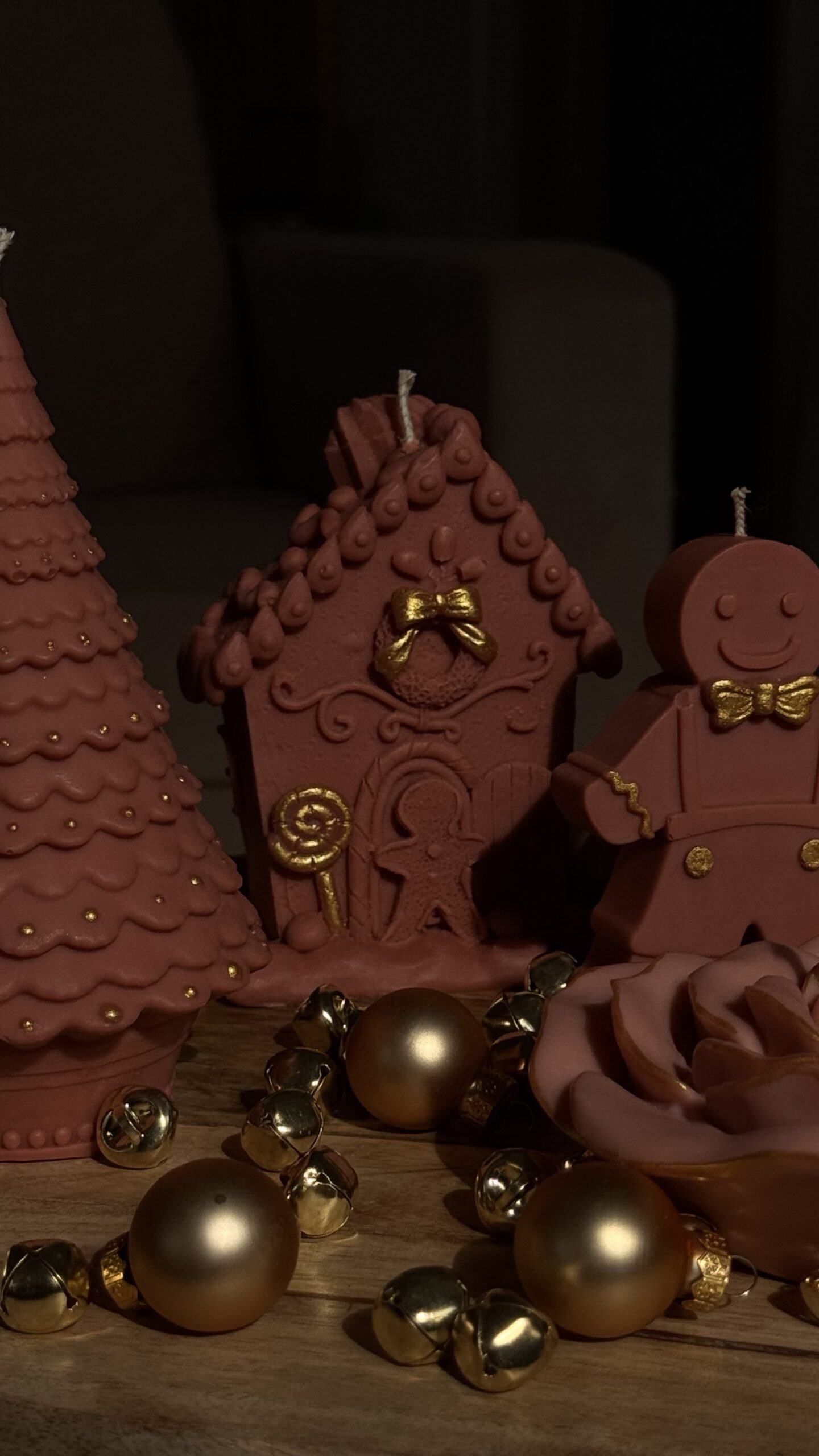 Bougie maison pain épices « Terre » – Image 3