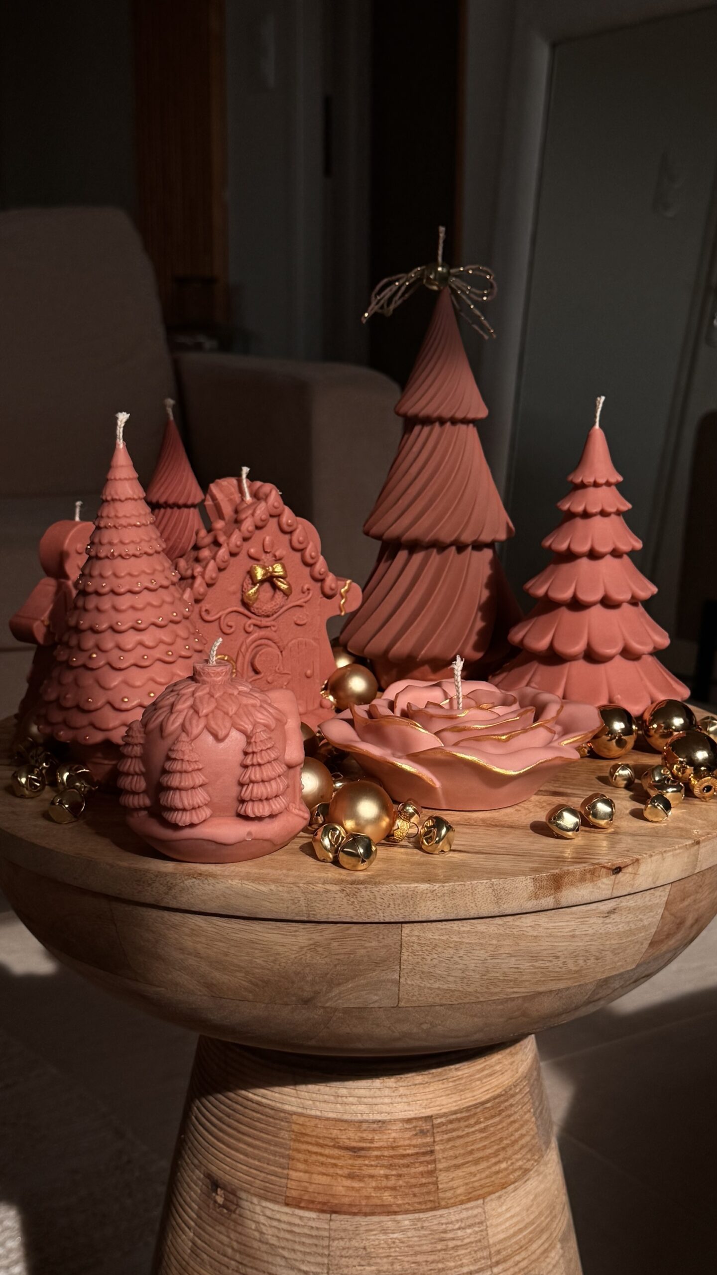 Bougie Sapin Boule « Terre » – Image 4