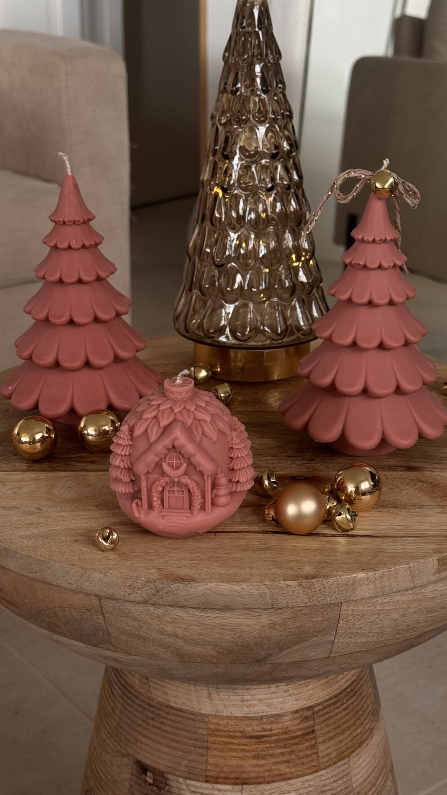 Bougie Sapin Layered « Terre » – Image 6