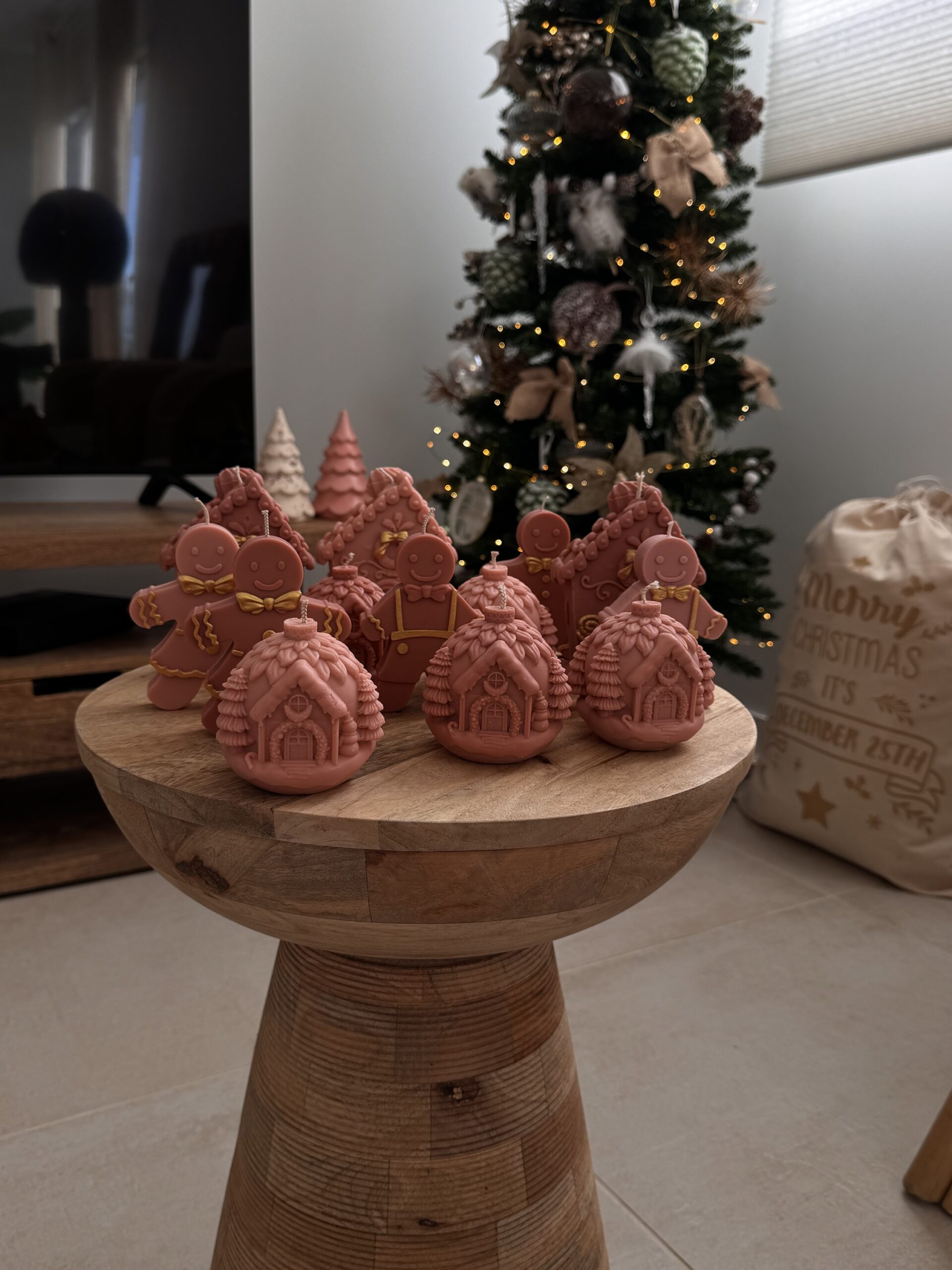 Bougie pain épices « Terre » – Image 5