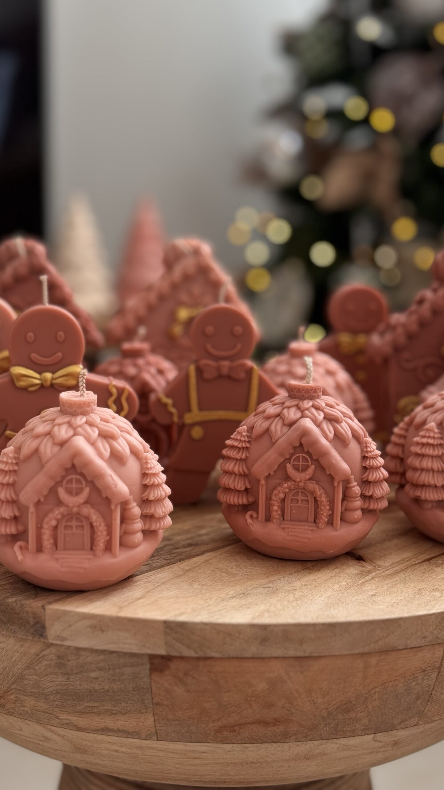 Bougie Boule de Noël « Terre » – Image 3