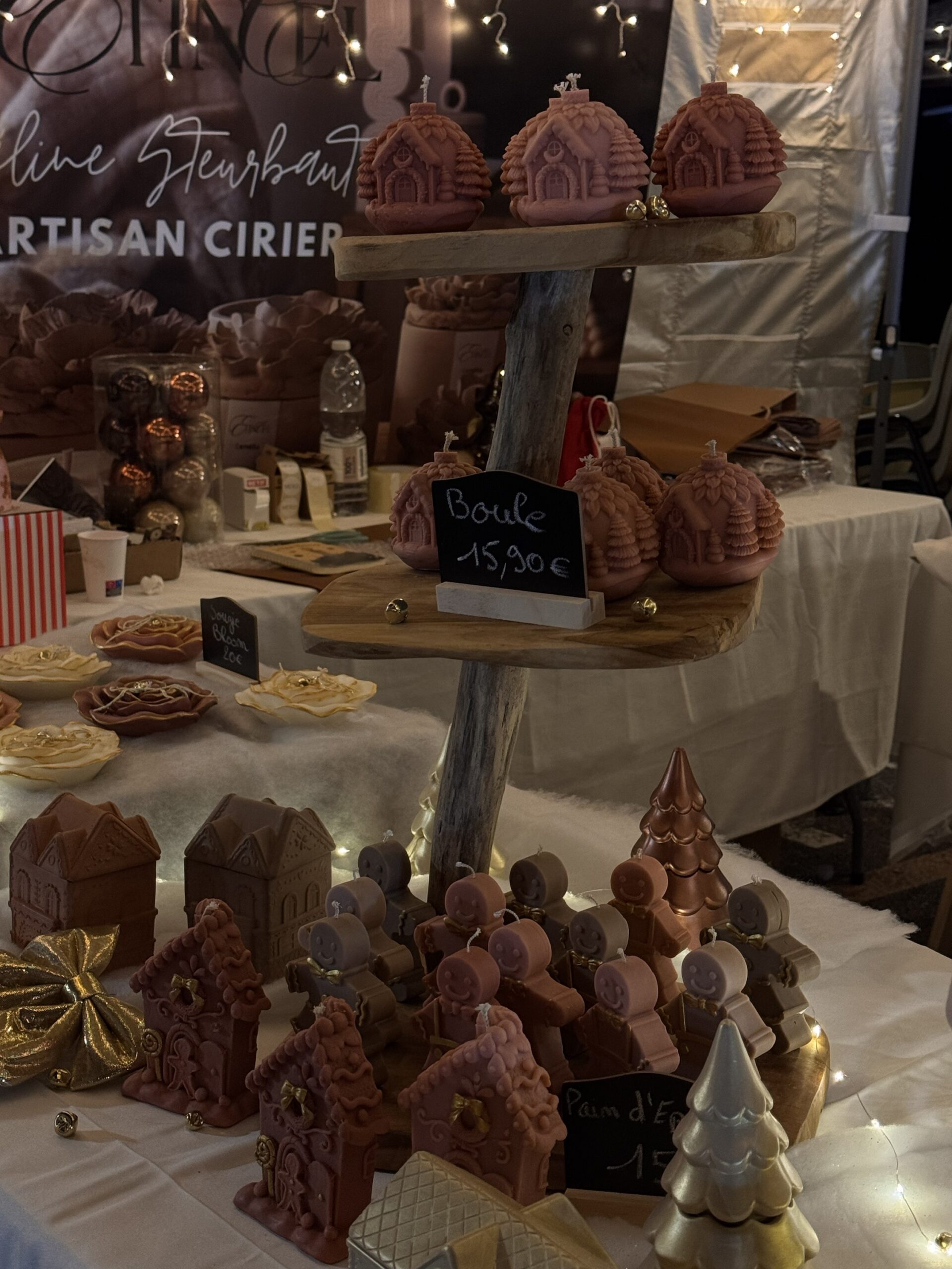 Bougie Boule de Noël « Terre » – Image 6