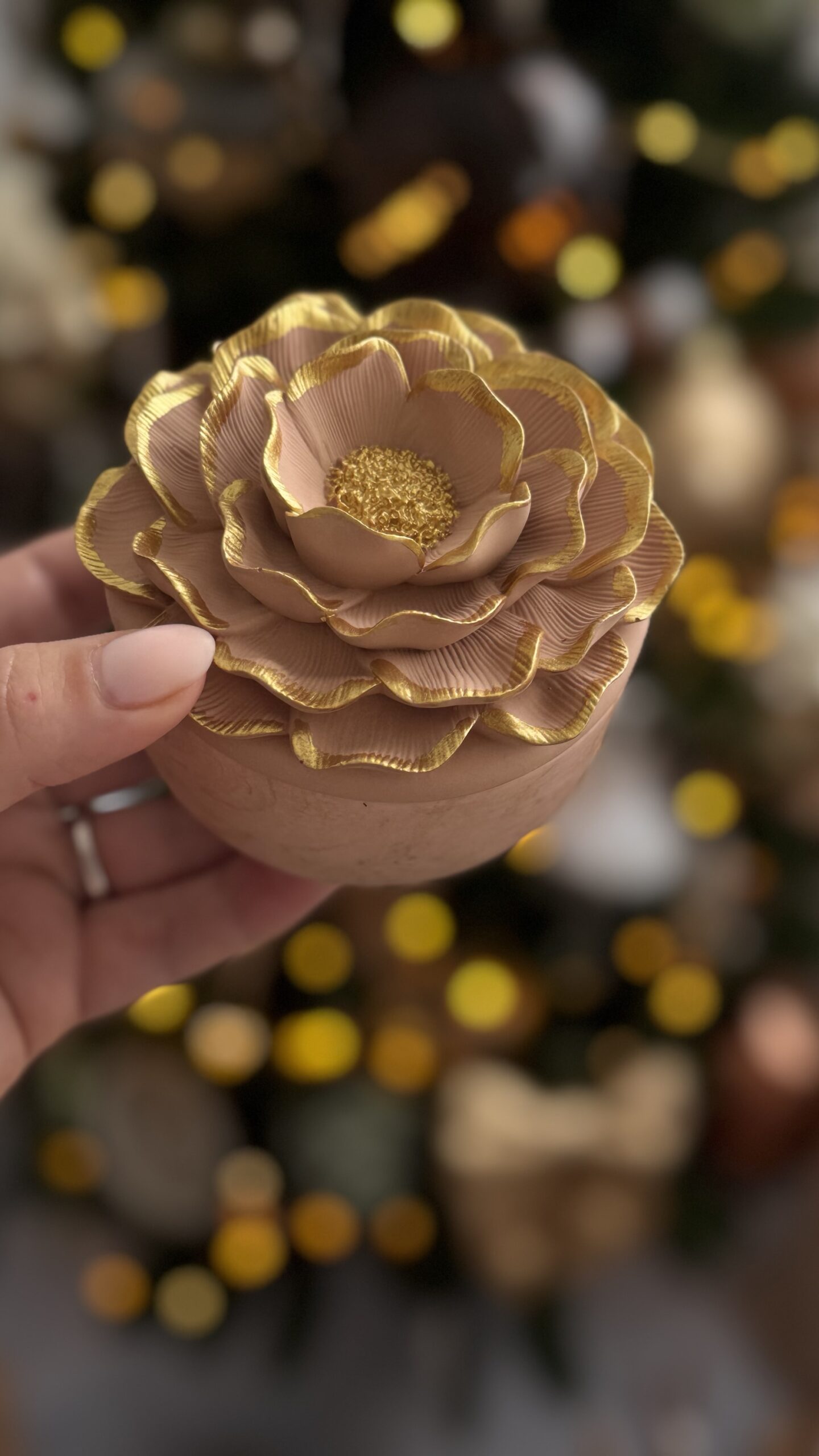 Bougie Camelia taille 1 – Image 6