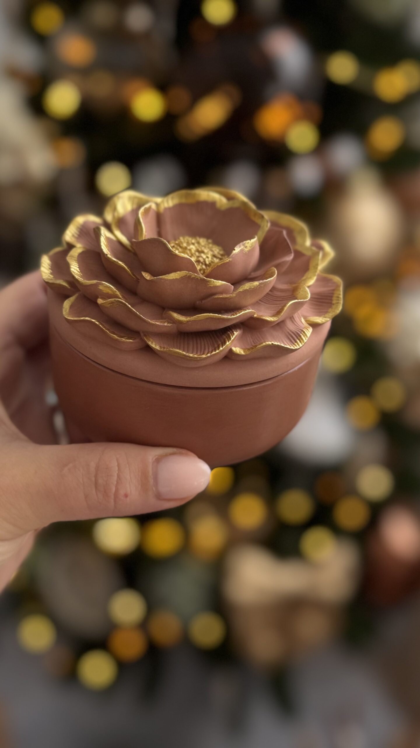 Bougie Camelia taille 1 – Image 13