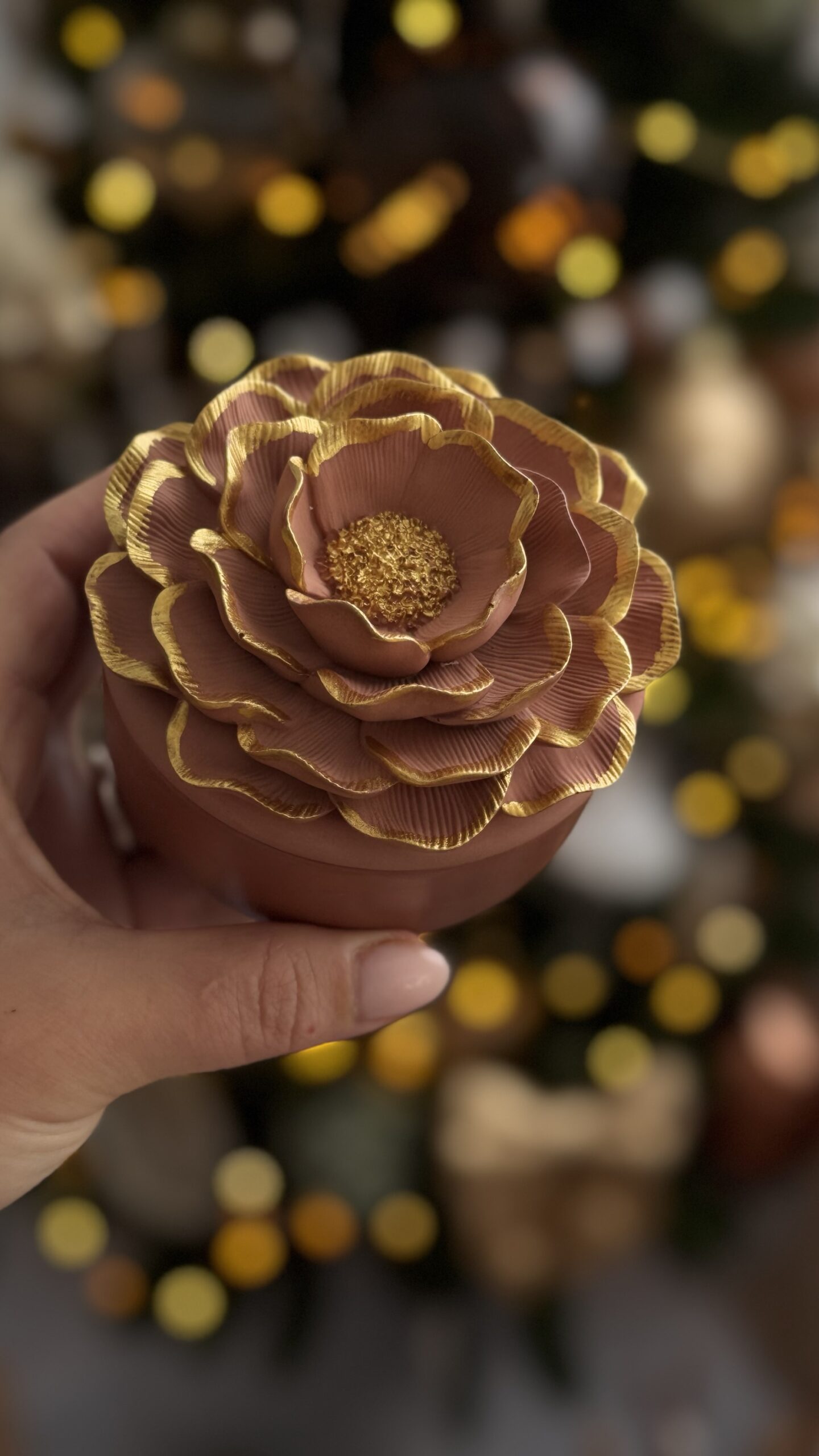 Bougie Camelia taille 1 – Image 12