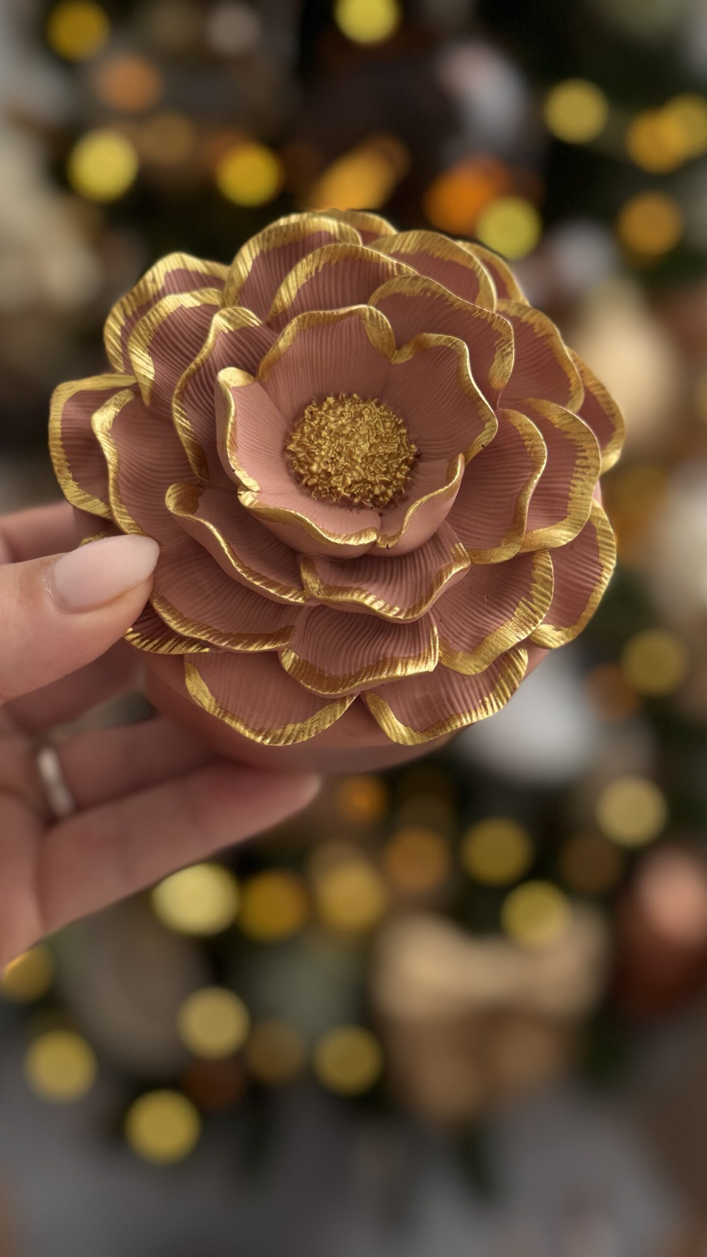 Bougie Camelia taille 1 – Image 19