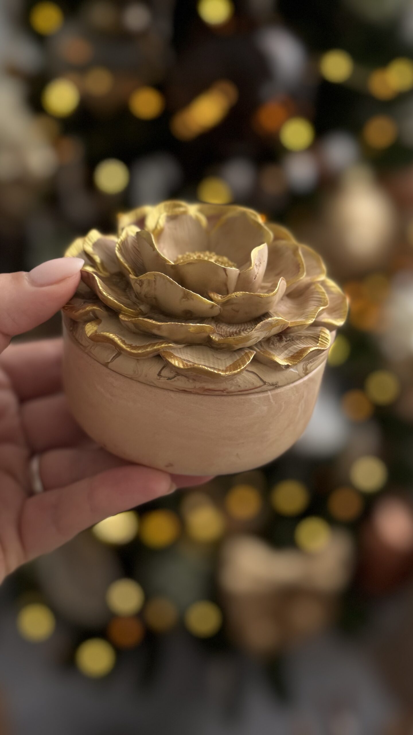 Bougie Camelia taille 1 – Image 5