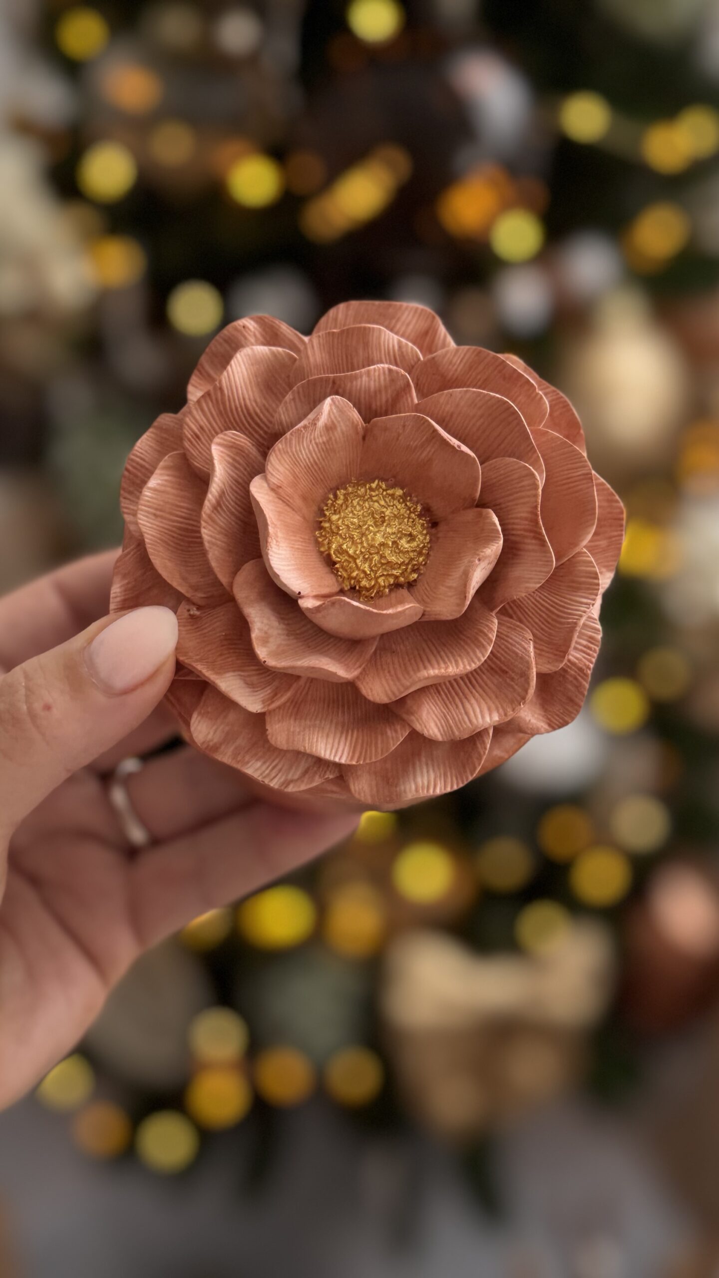 Bougie Camelia taille 1 – Image 9