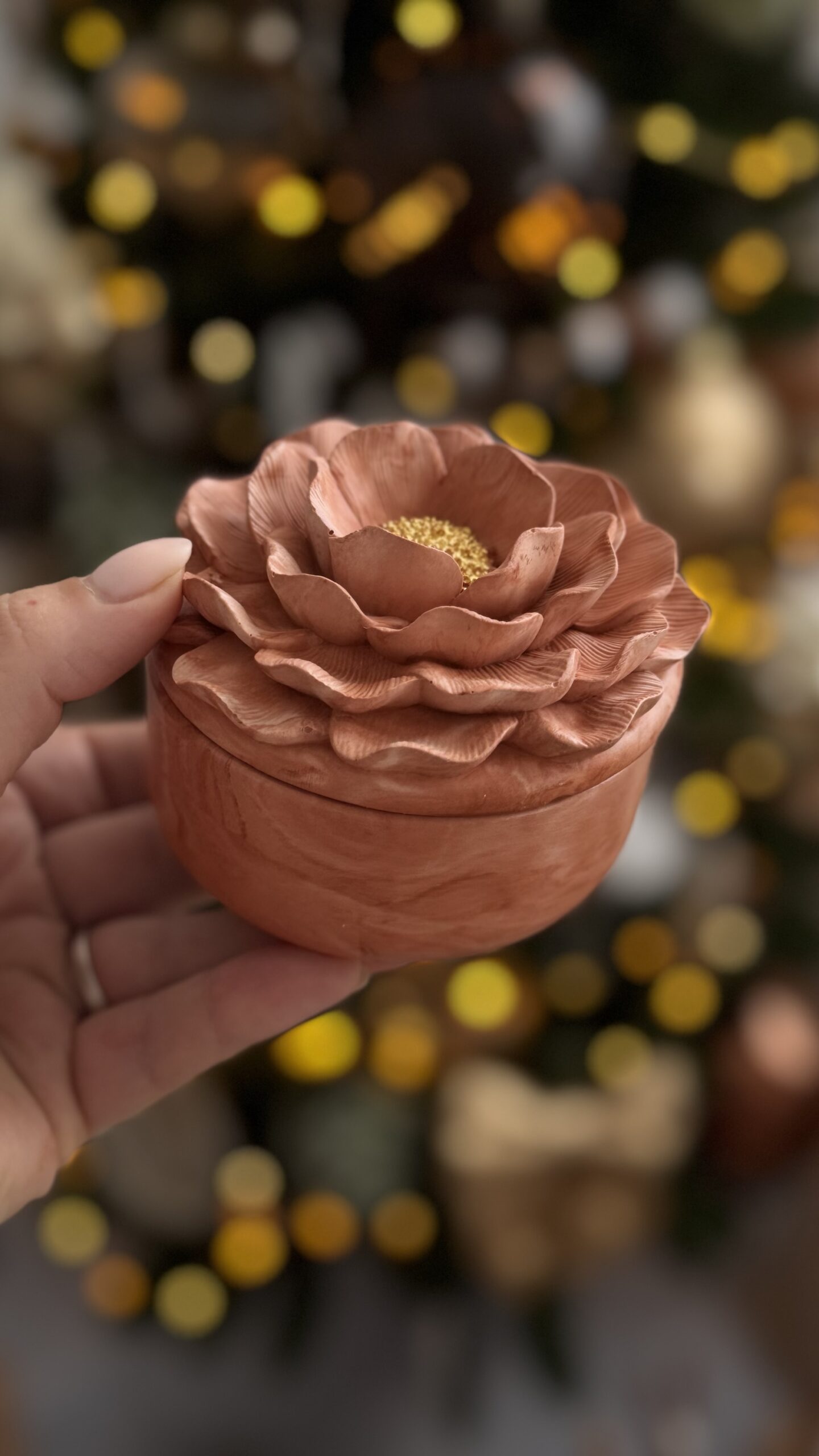 Bougie Camelia taille 1 – Image 8