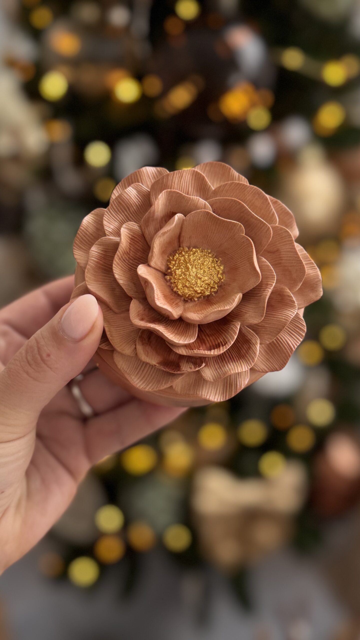 Bougie Camelia taille 1 – Image 16