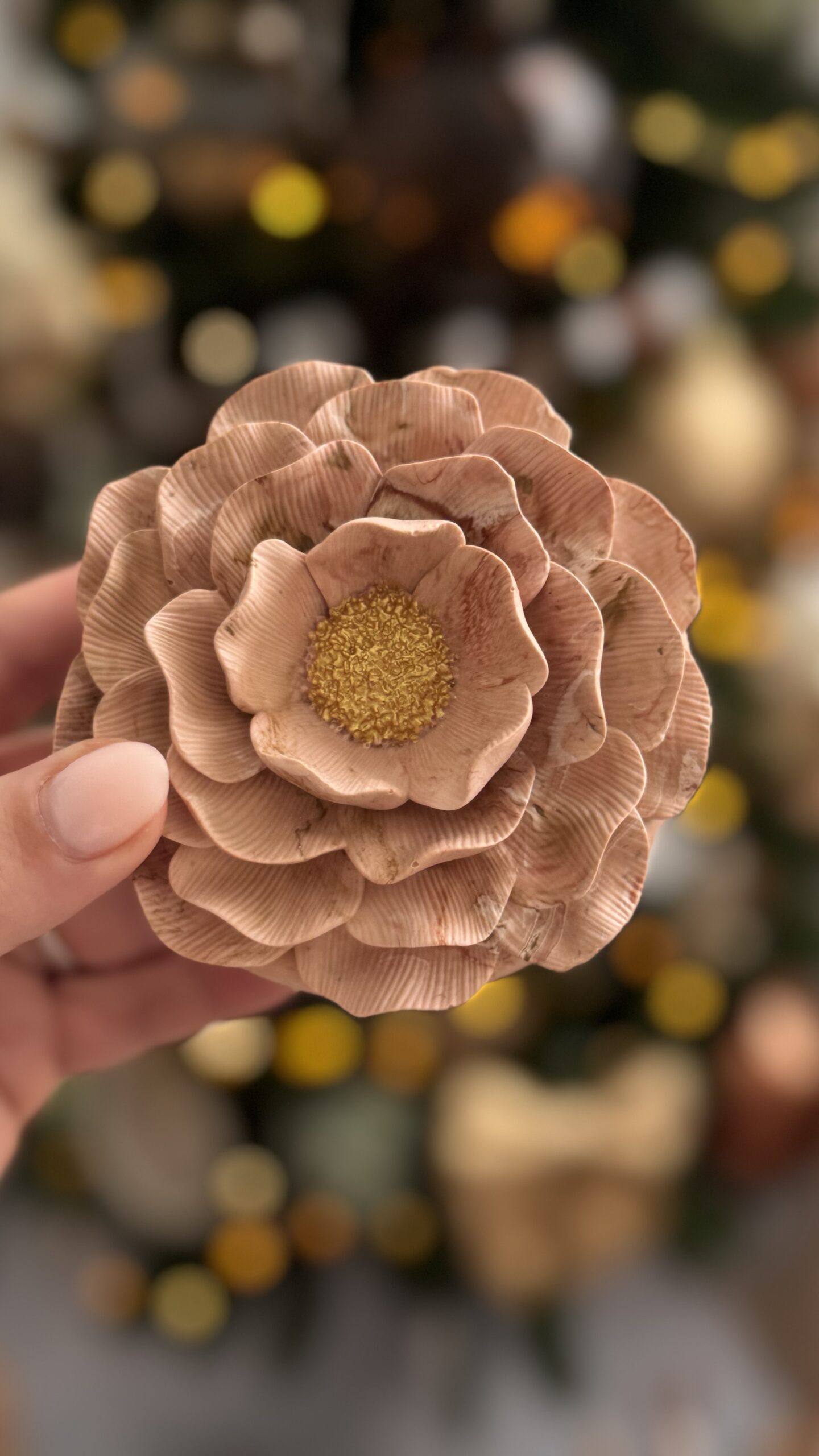 Bougie Camelia taille 1 – Image 10