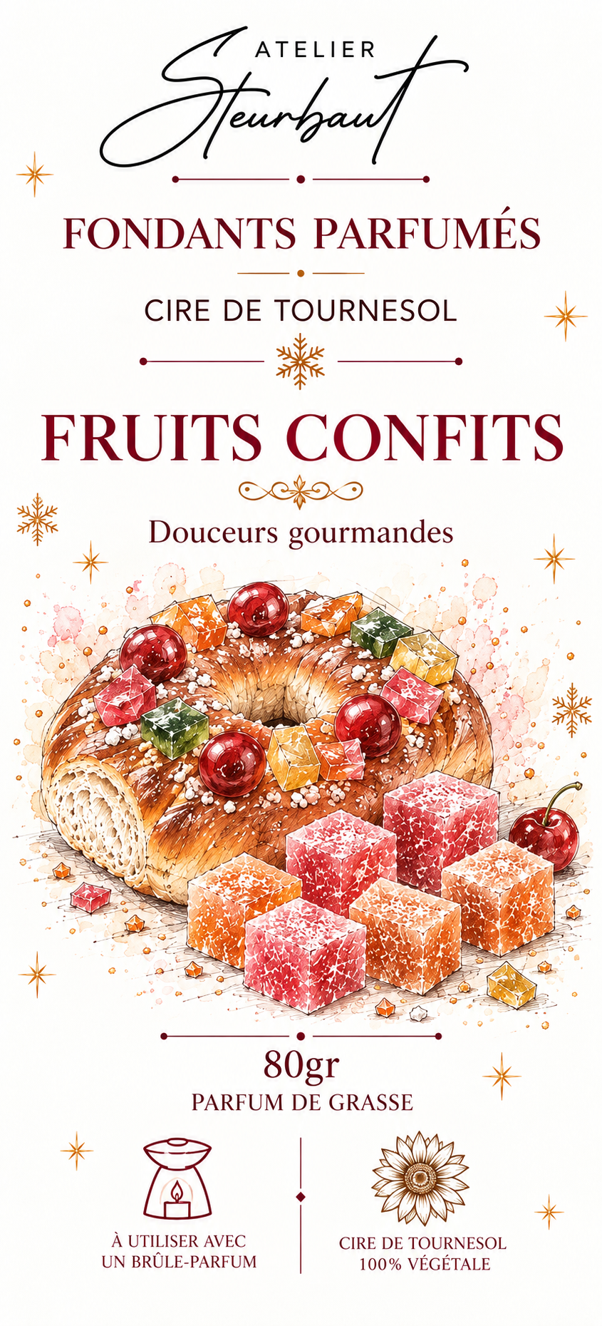 Fondants parfumés